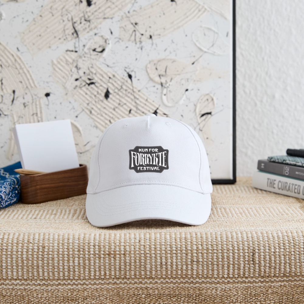 KFFF Logo Cap til børn | Organic Cotton - hvid