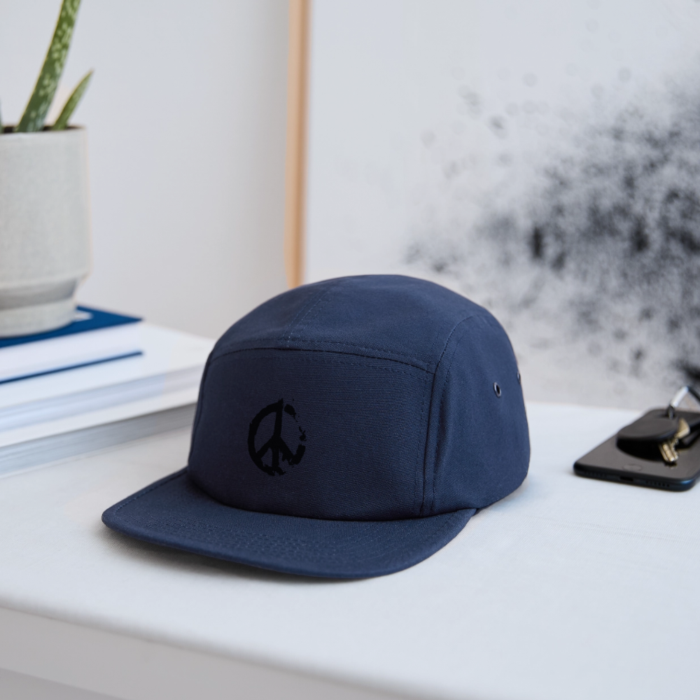 Peaceful Camper Cap | Onesize - marineblå