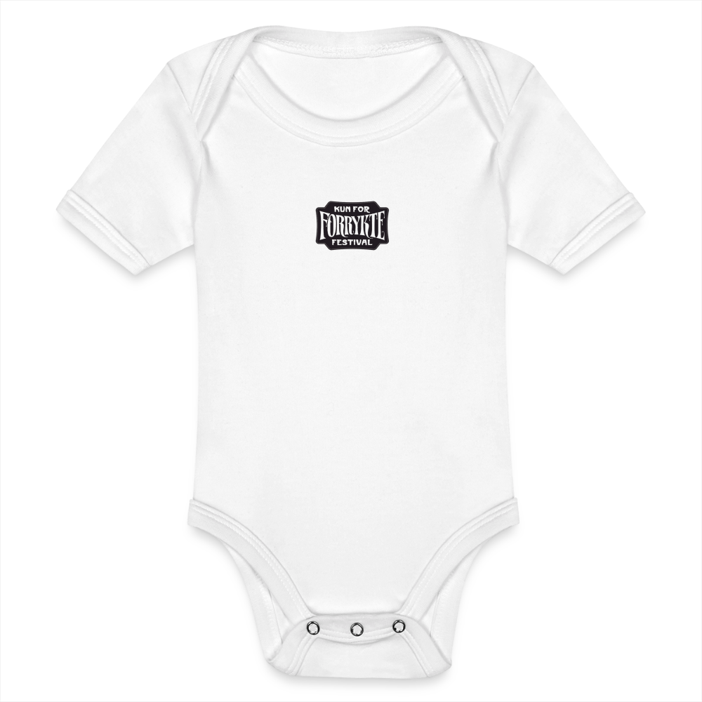 KFFF Logo Babybody | Organic Cotton - hvid