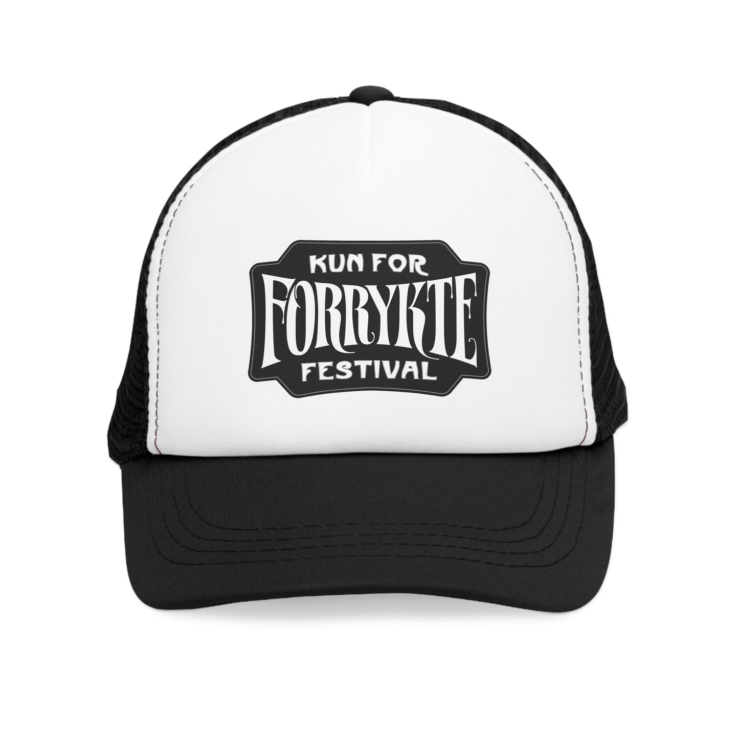 KFFF Logo Mesh Cap - Sort