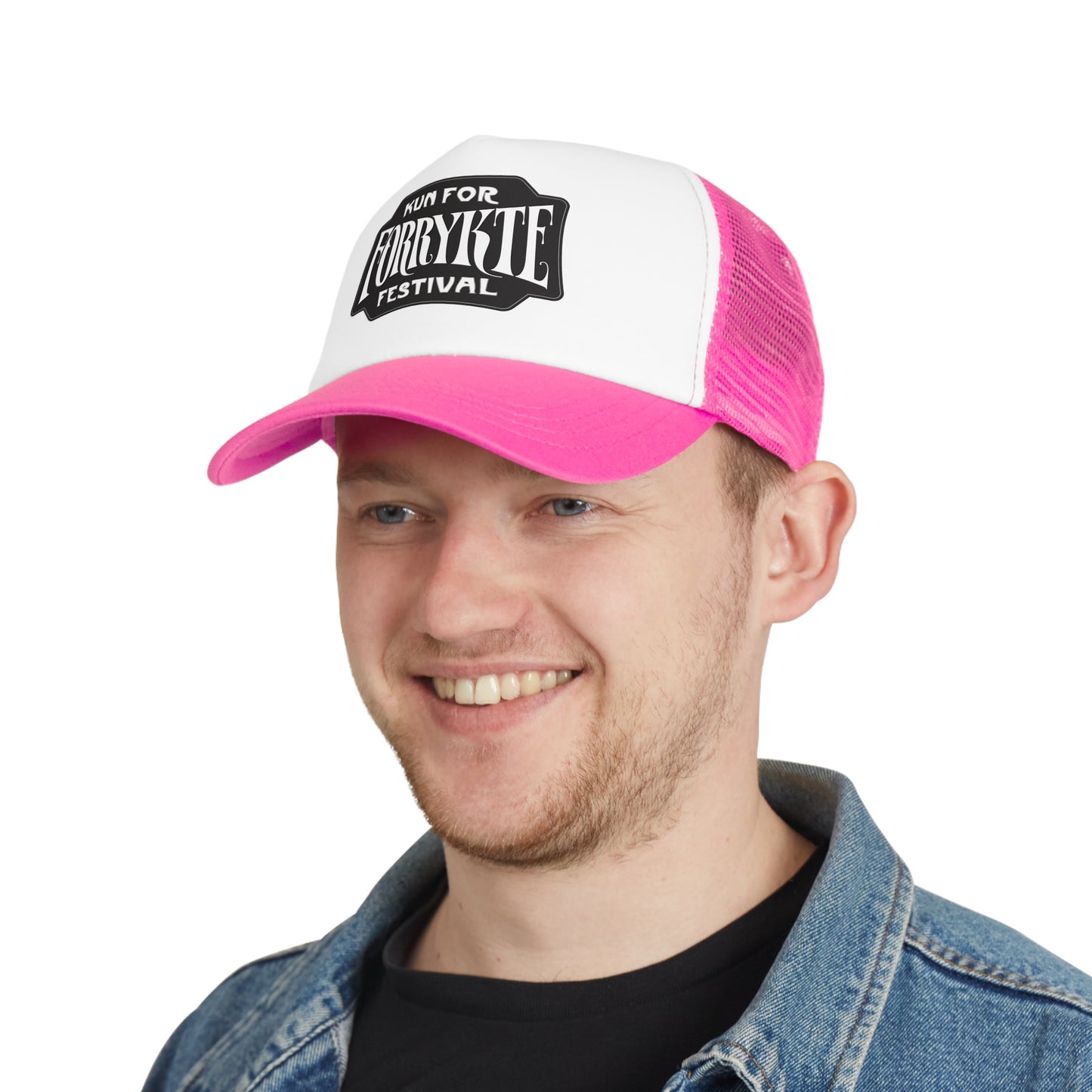 KFFF Logo Mesh Cap - Sort