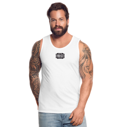 KFFF Logo Premium tanktop | Herre - hvid