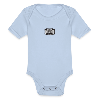 KFFF Logo Babybody | Organic Cotton - sky