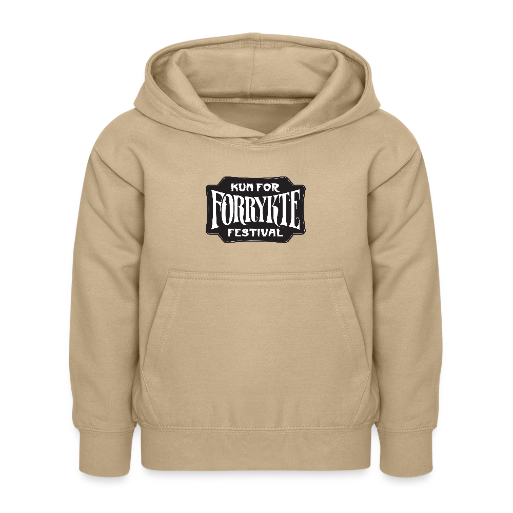 KFFF Logo Hoodie | KIDS - sand