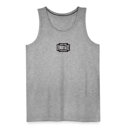 KFFF Logo Premium tanktop | Herre - grå meleret