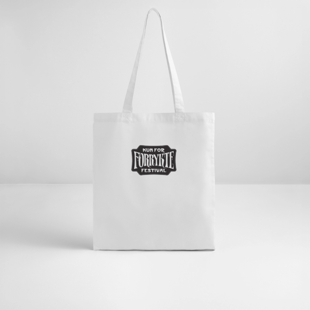 KFFF Logo Tote | Økologisk mulepose - hvid