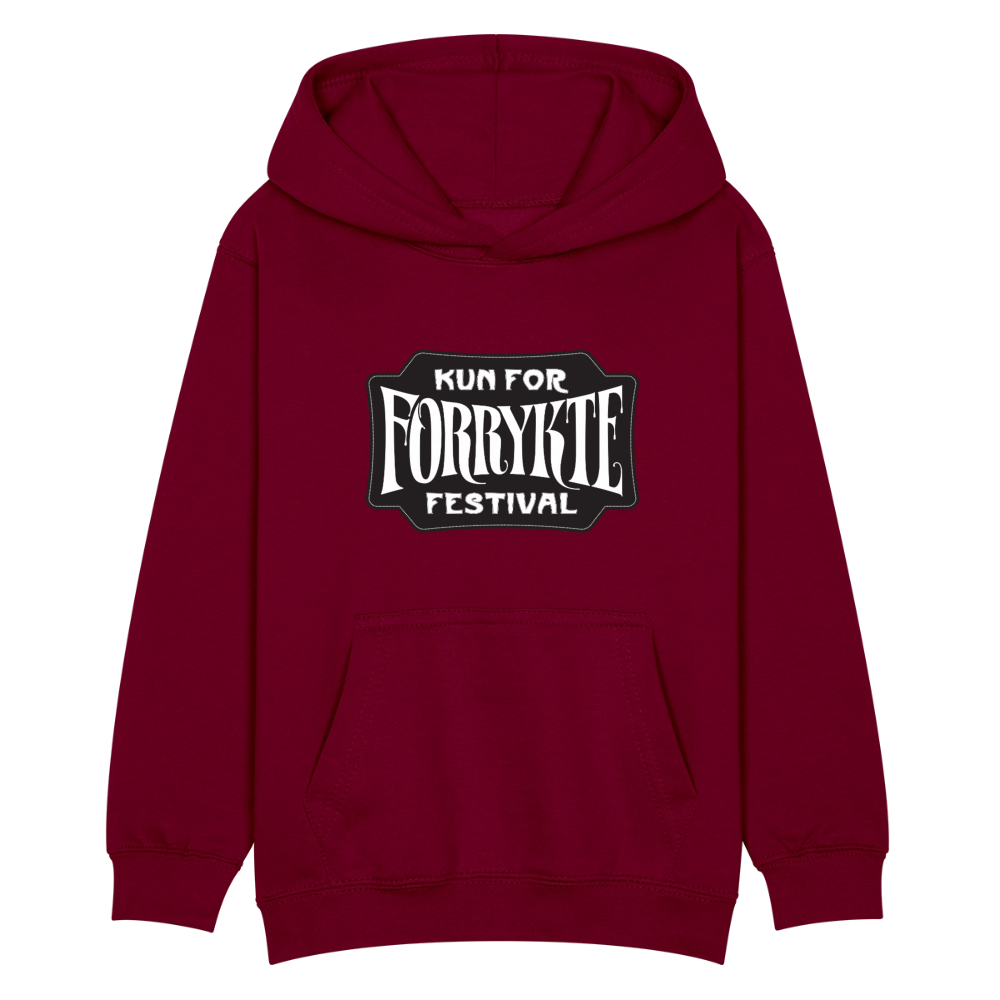 KFFF Logo Hoodie | KIDS - bordeaux