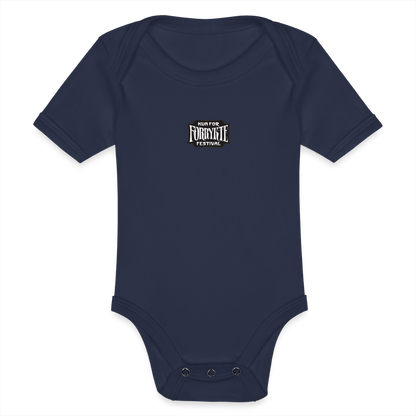 KFFF Logo Babybody | Organic Cotton - mørk marineblå