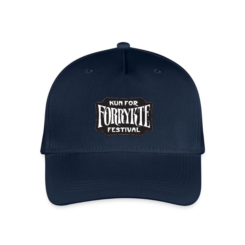 KFFF Logo Cap til børn | Organic Cotton - marineblå