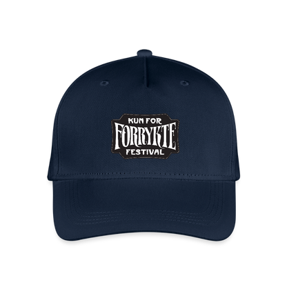 KFFF Logo Cap til børn | Organic Cotton - marineblå