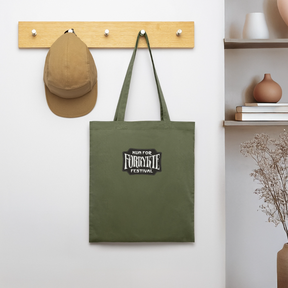 KFFF Logo Tote | Økologisk mulepose - khaki
