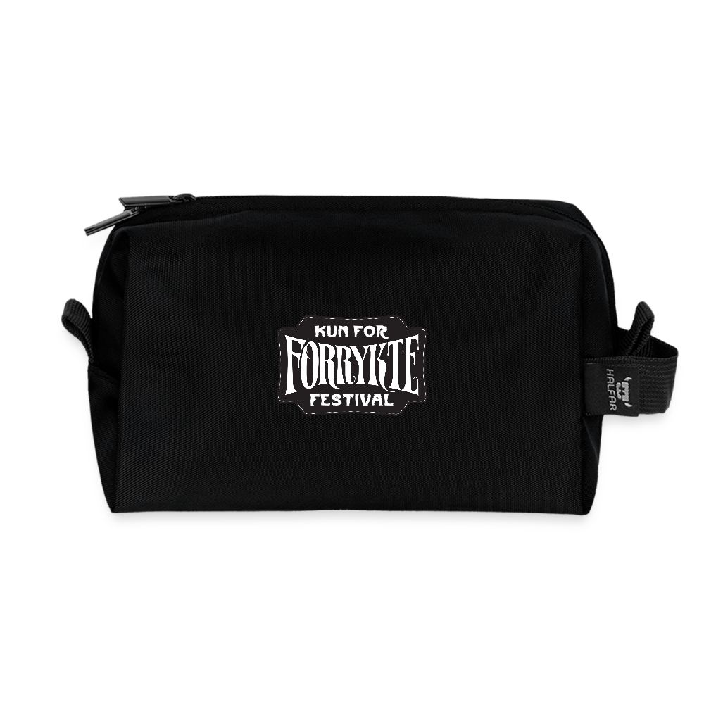 KFFF Logo Zip Bag | Toilettaske | Recycled - sort