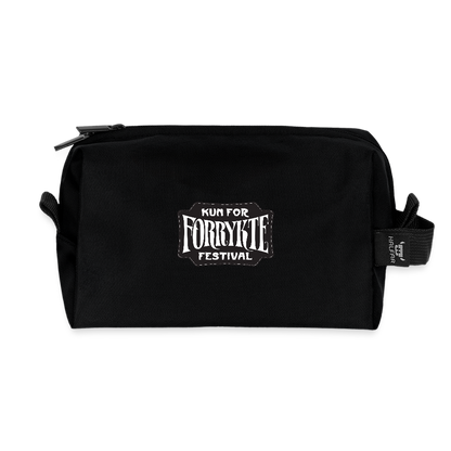 KFFF Logo Zip Bag | Toilettaske | Recycled - sort