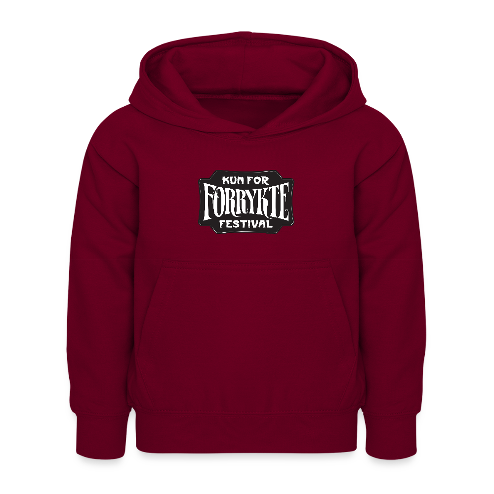 KFFF Logo Hoodie | KIDS - bordeaux