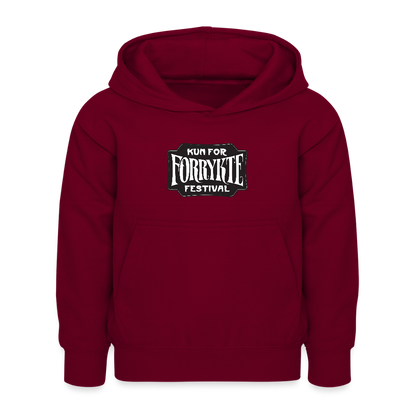 KFFF Logo Hoodie | KIDS - bordeaux