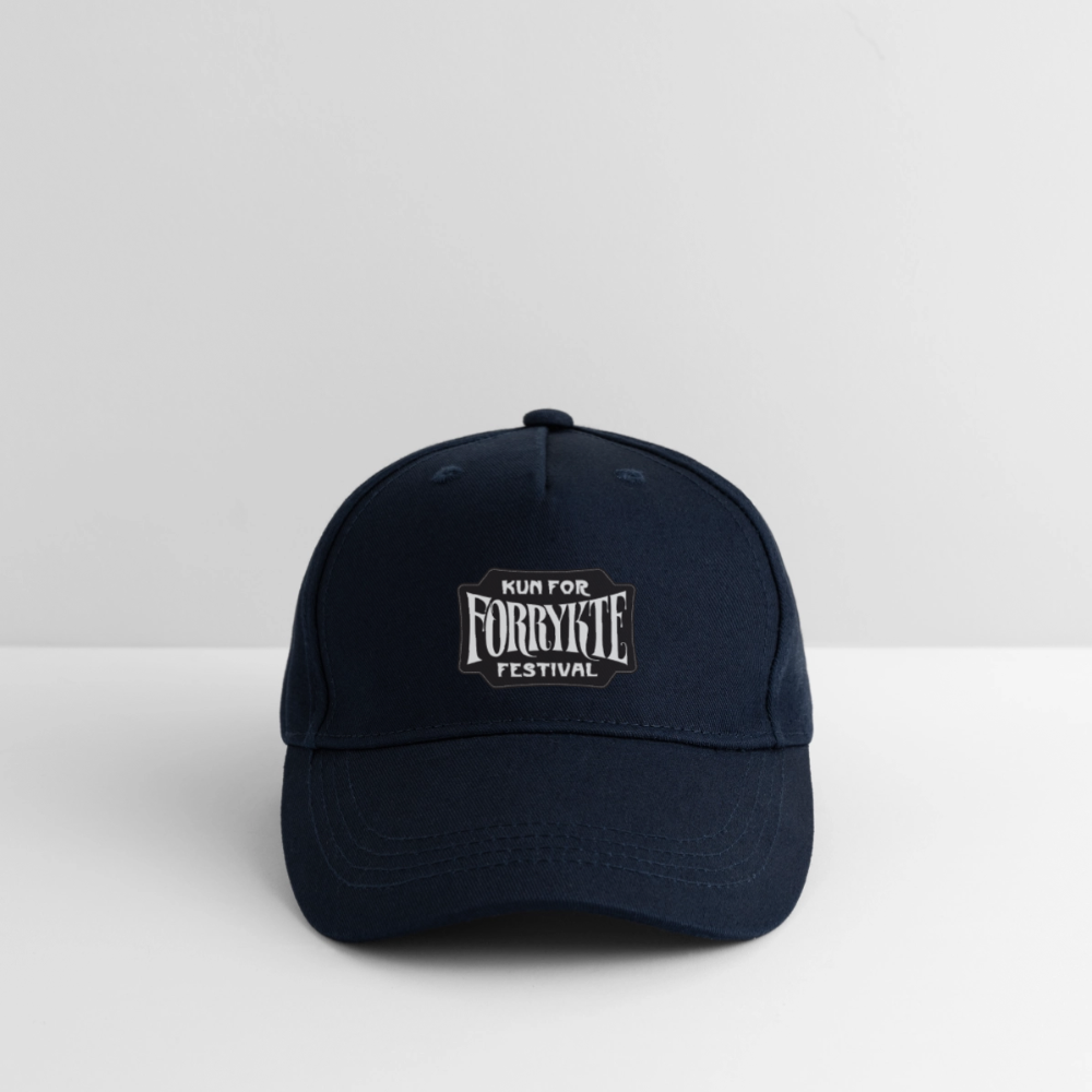 KFFF Logo Cap til børn | Organic Cotton - marineblå