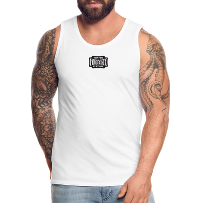 KFFF Logo Premium tanktop | Herre - hvid