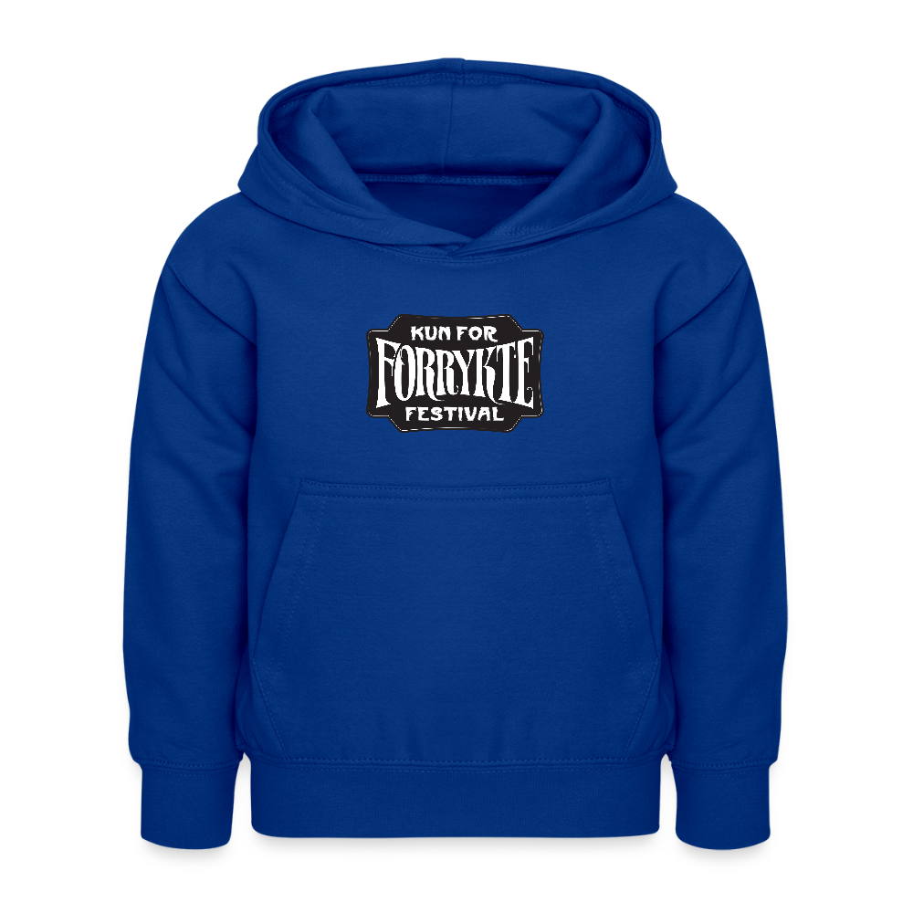 KFFF Logo Hoodie | KIDS - kongeblå