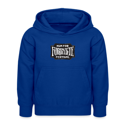 KFFF Logo Hoodie | KIDS - kongeblå