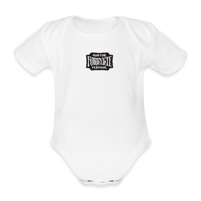KFFF Logo Babybody | Organic Cotton - hvid