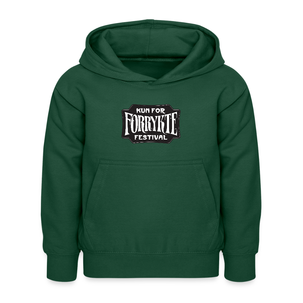 KFFF Logo Hoodie | KIDS - flaskegrøn