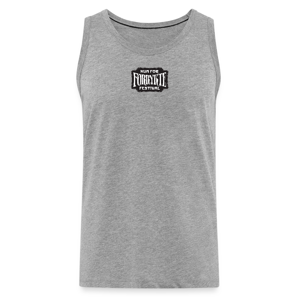 KFFF Logo Premium tanktop | Herre - grå meleret