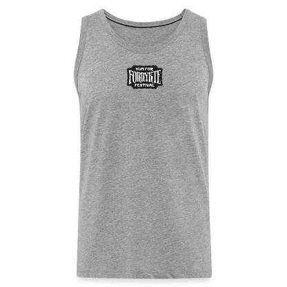 KFFF Logo Premium tanktop | Herre - grå meleret