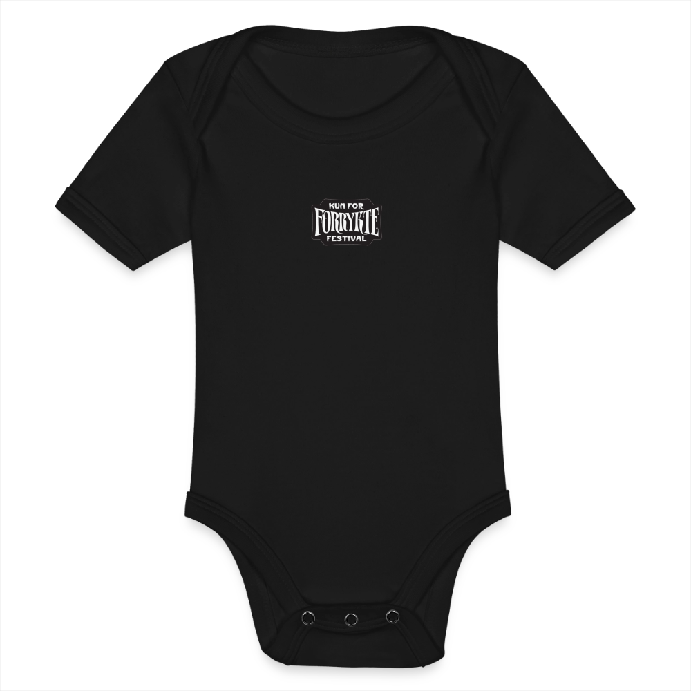 KFFF Logo Babybody | Organic Cotton - sort
