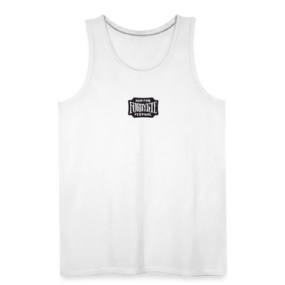 KFFF Logo Premium tanktop | Herre - hvid