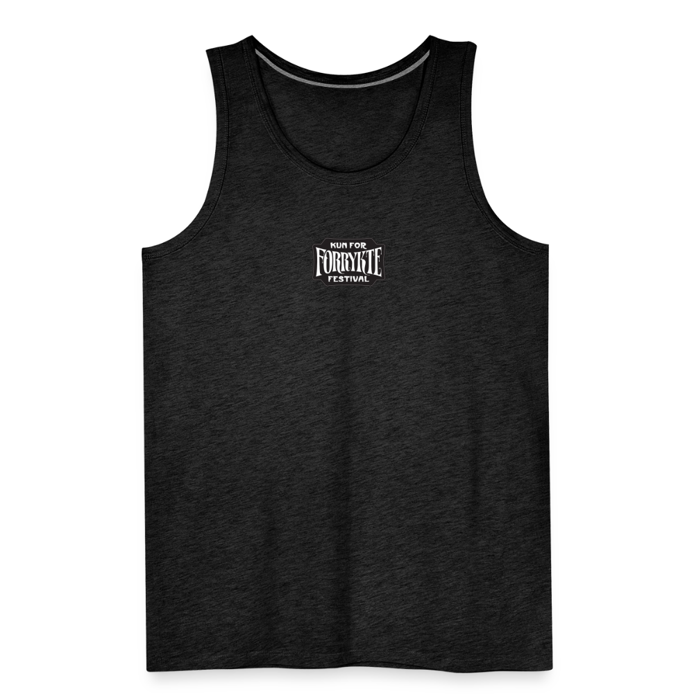KFFF Logo Premium tanktop | Herre - charcoal