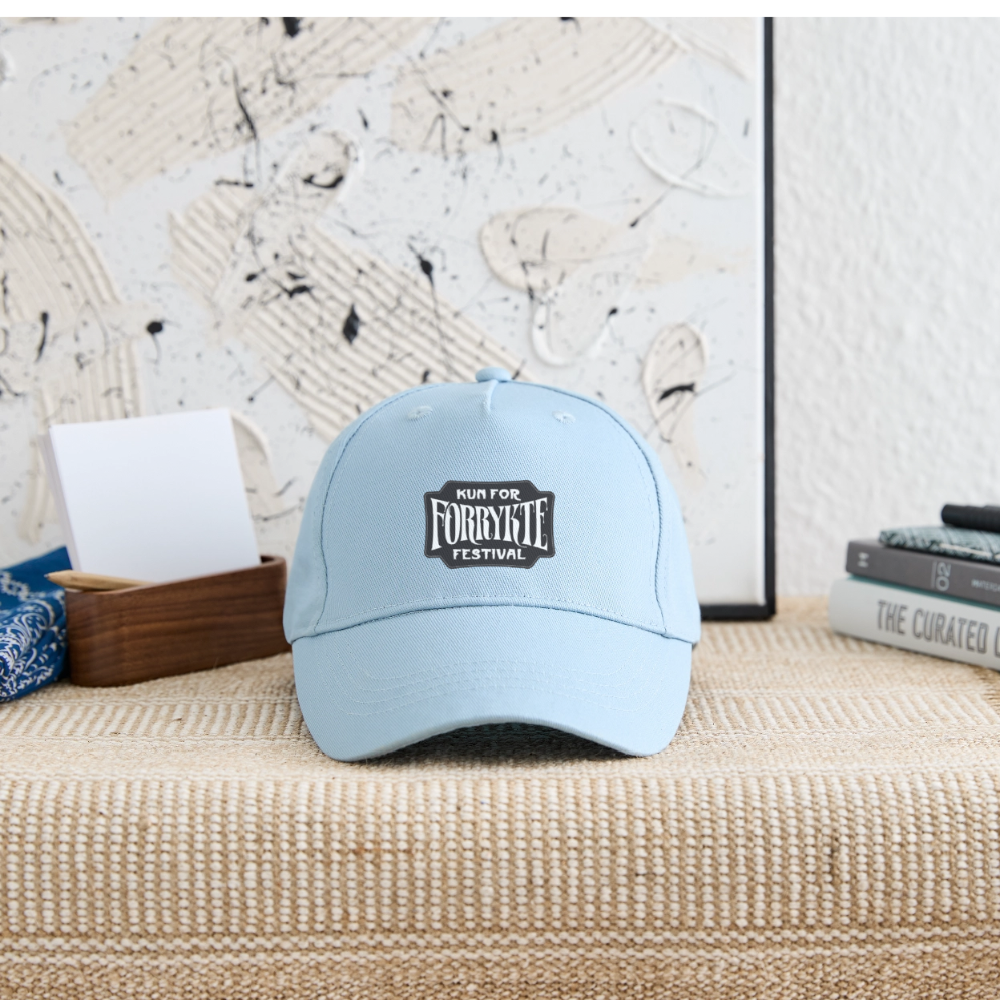 KFFF Logo Cap til børn | Organic Cotton - lyseblå