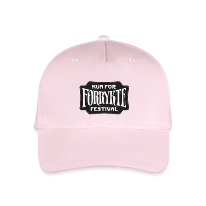 KFFF Logo Cap til børn | Organic Cotton - lys rosa