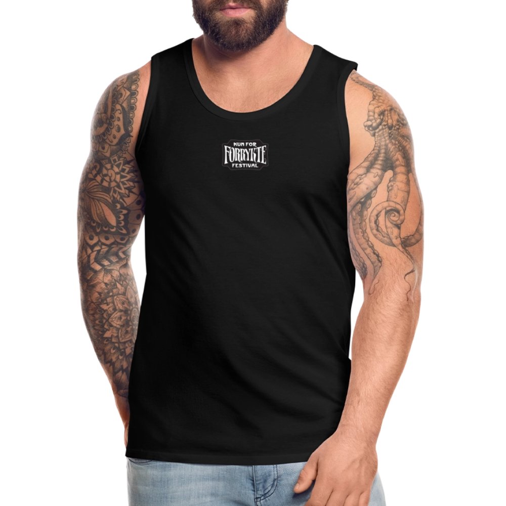 KFFF Logo Premium tanktop | Herre - sort