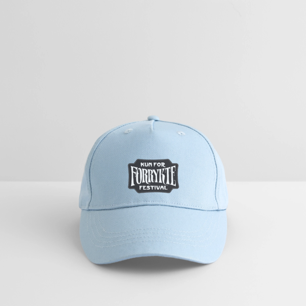 KFFF Logo Cap til børn | Organic Cotton - lyseblå