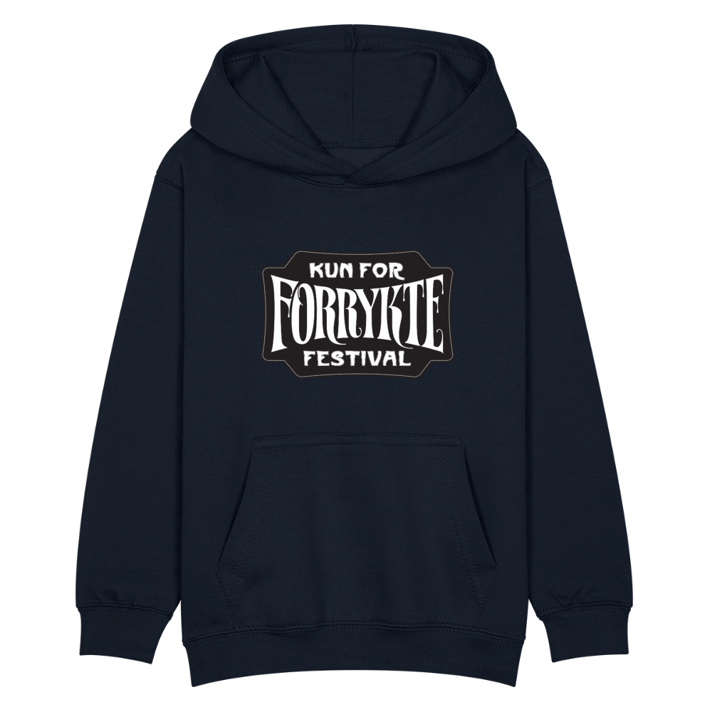 KFFF Logo Hoodie | KIDS - marineblå