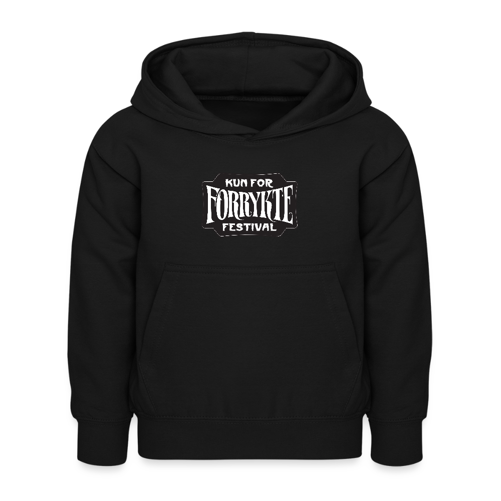 KFFF Logo Hoodie | KIDS - sort