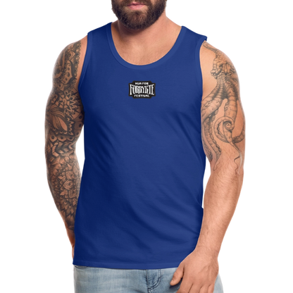 KFFF Logo Premium tanktop | Herre - kongeblå