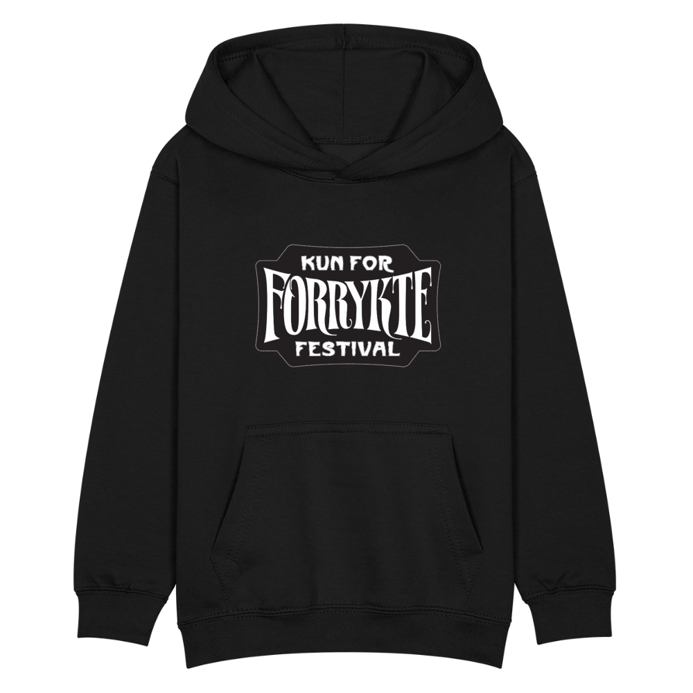 KFFF Logo Hoodie | KIDS - sort