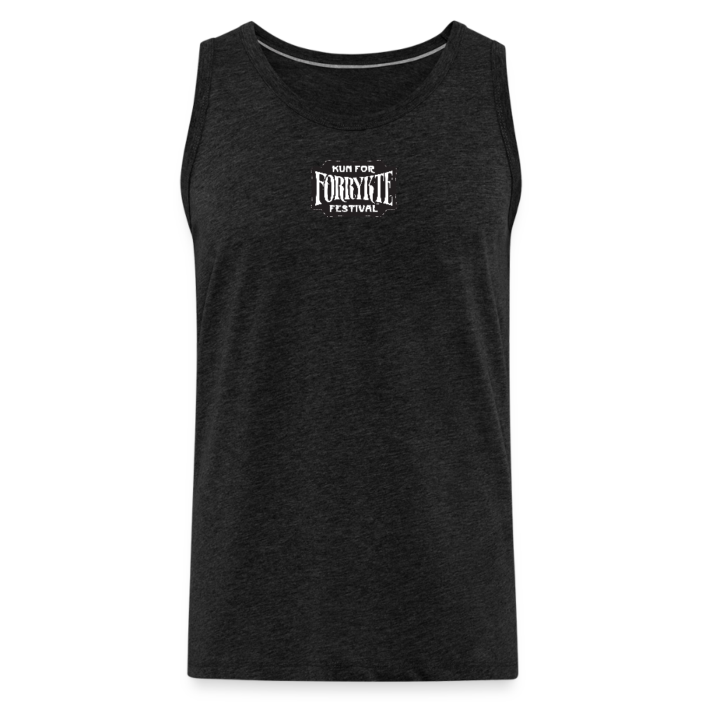 KFFF Logo Premium tanktop | Herre - charcoal