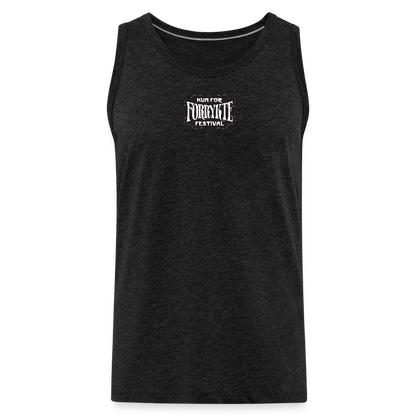 KFFF Logo Premium tanktop | Herre - charcoal