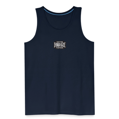 KFFF Logo Premium tanktop | Herre - marineblå