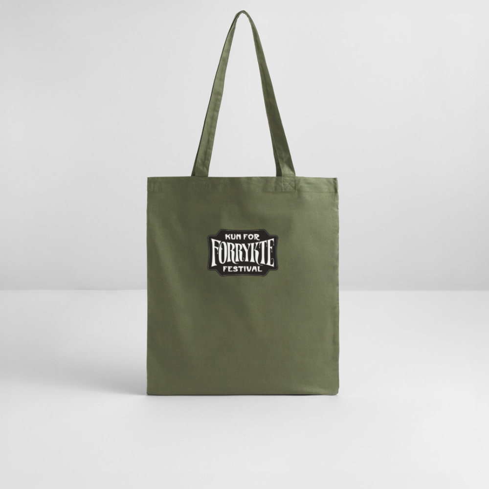 KFFF Logo Tote | Økologisk mulepose - khaki