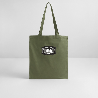 KFFF Logo Tote | Økologisk mulepose - khaki