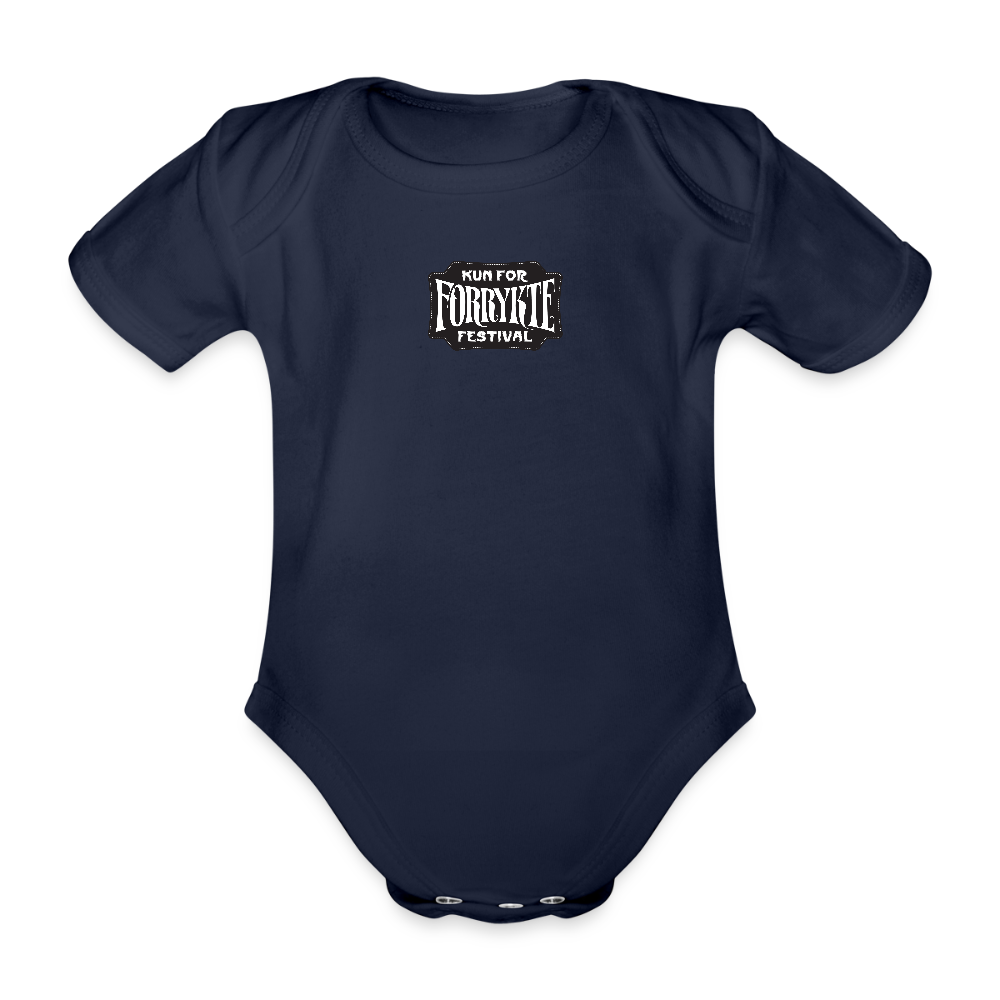 KFFF Logo Babybody | Organic Cotton - mørk marineblå