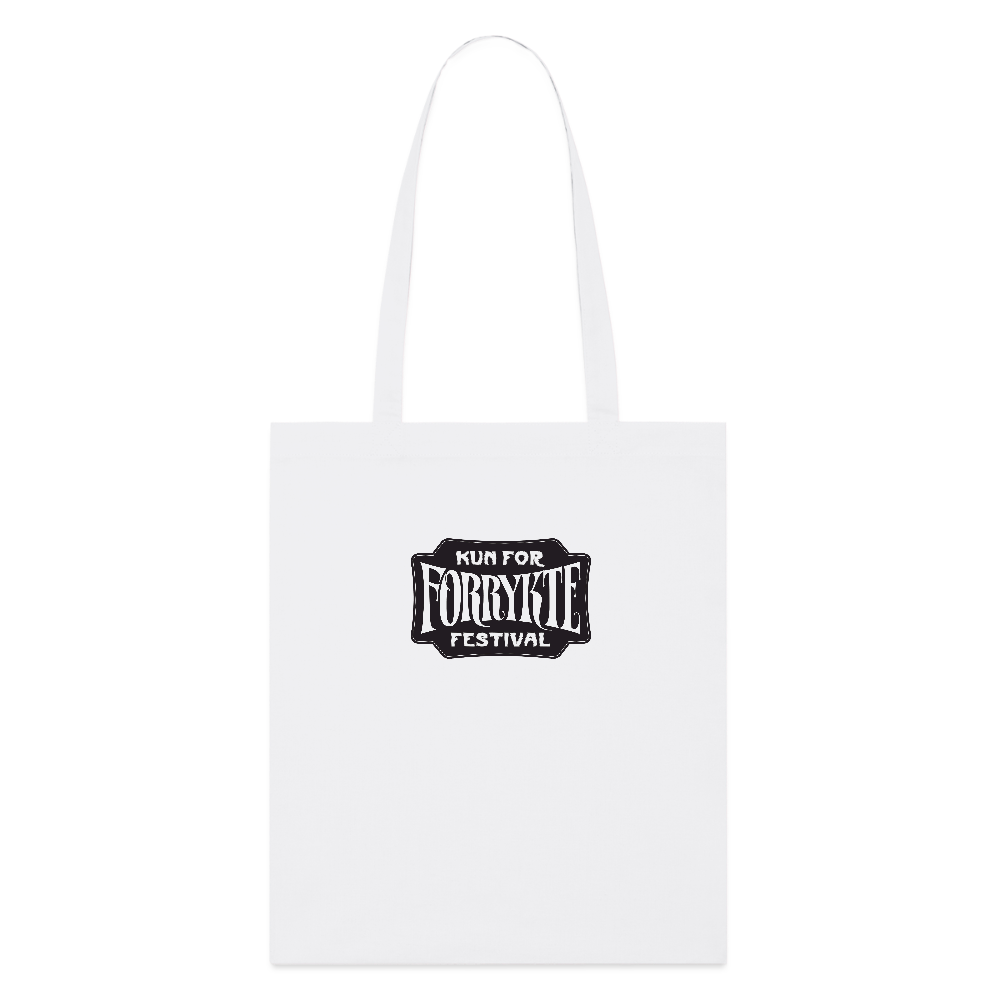 KFFF Logo Tote | Økologisk mulepose - hvid