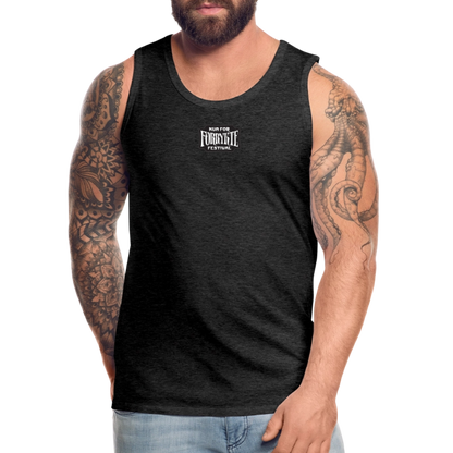 KFFF Logo Premium tanktop | Herre - charcoal