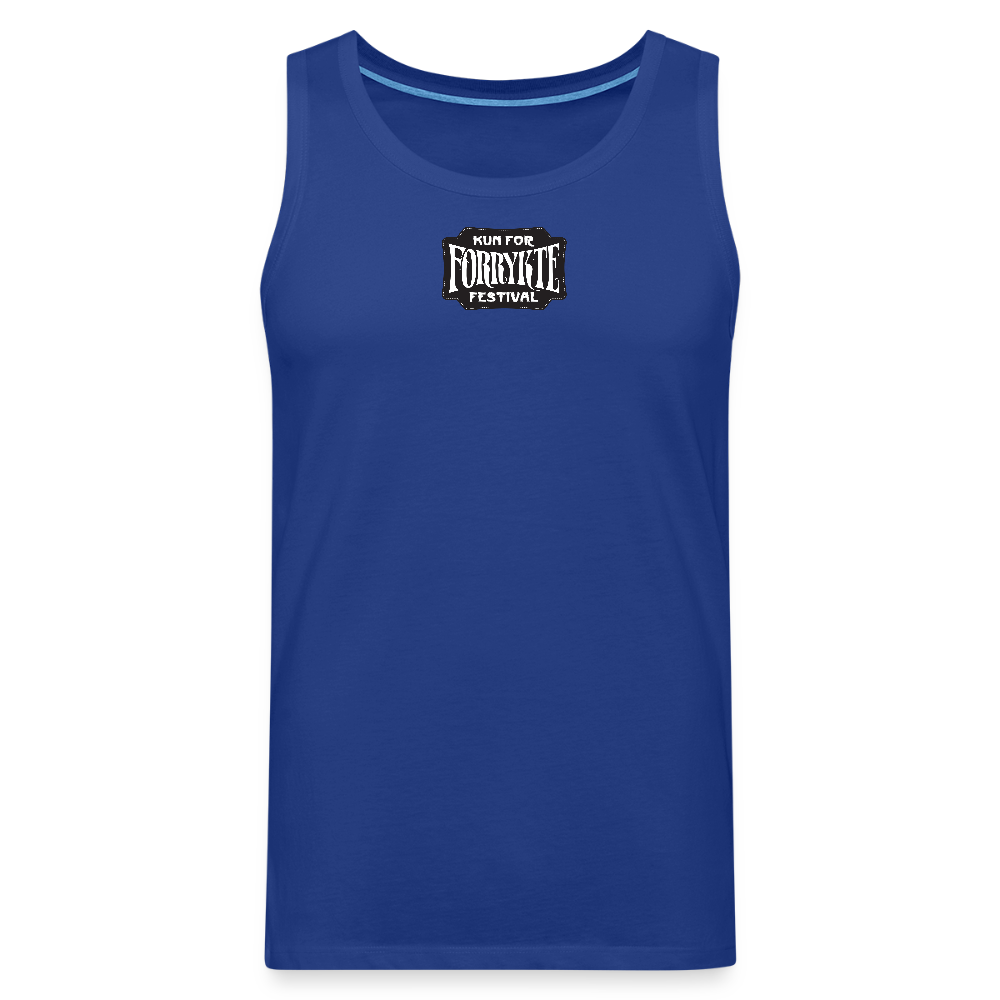 KFFF Logo Premium tanktop | Herre - kongeblå