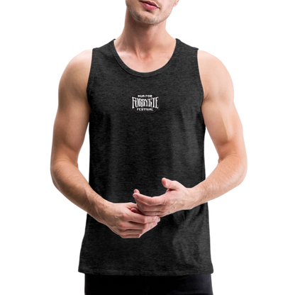 KFFF Logo Premium tanktop | Herre - charcoal