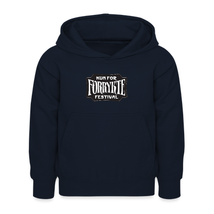 KFFF Logo Hoodie | KIDS - marineblå