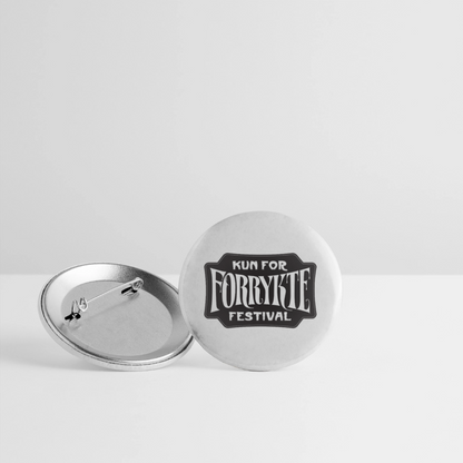 5 KFFF Logo Badges | 56 mm - hvid